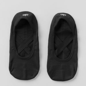 Women's Pivot Barre Sock - Black