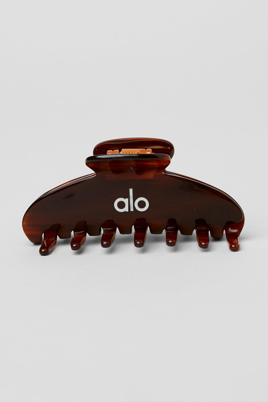 90's Claw Clip - Brown Tortoise - Image 2