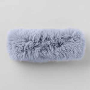 Opulent Faux Fur Wintersun Headband - Winter Frost