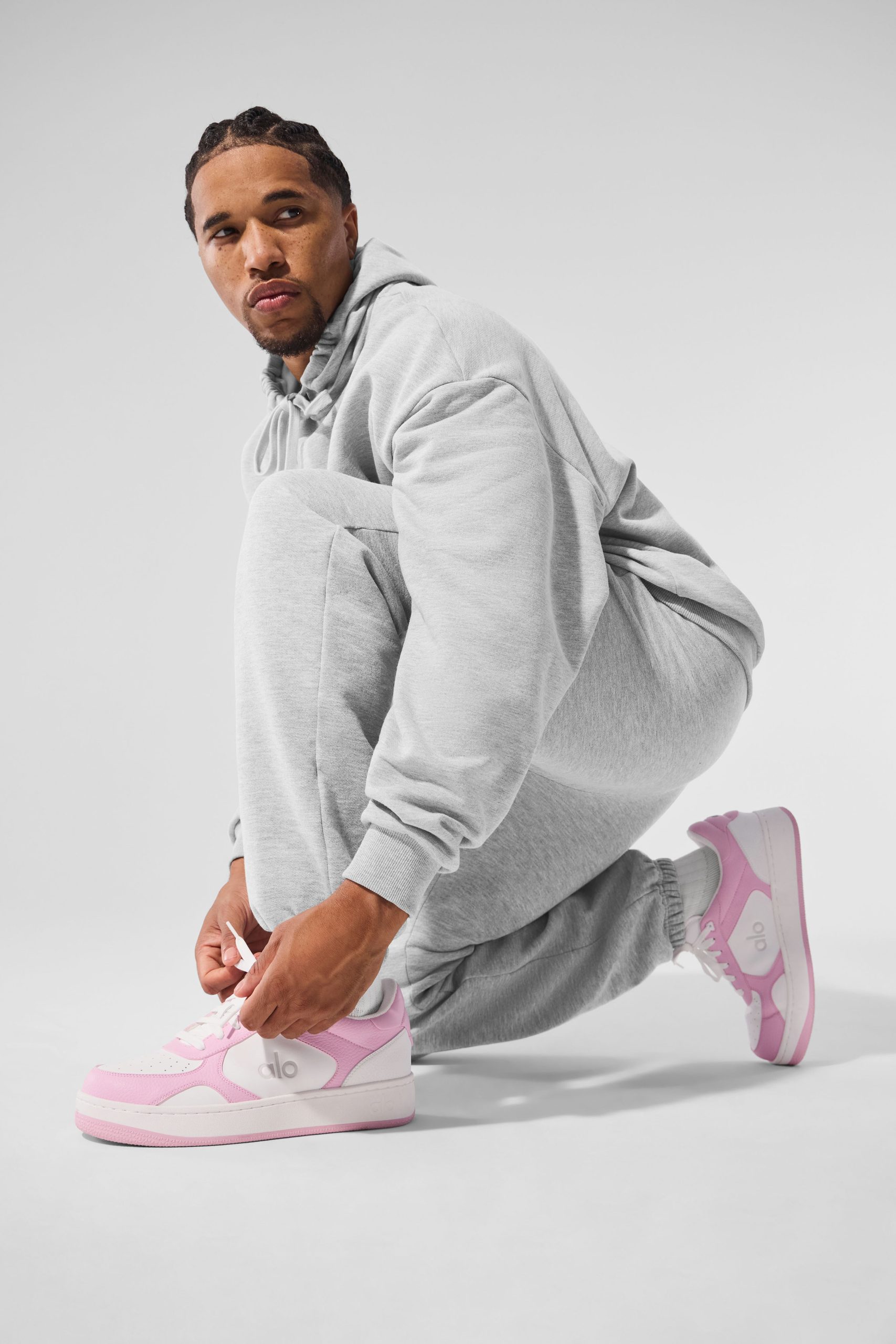 ALO Recovery Mode Sneaker - Pink/White - Image 3