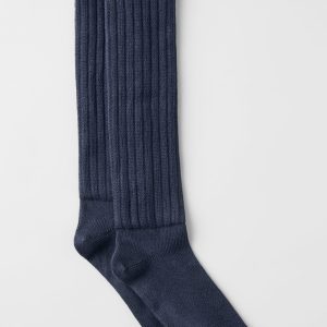 Unisex Scrunch Sock - Navy