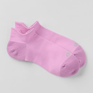 Unisex Performance Tab Sock - Candy Heart Pink