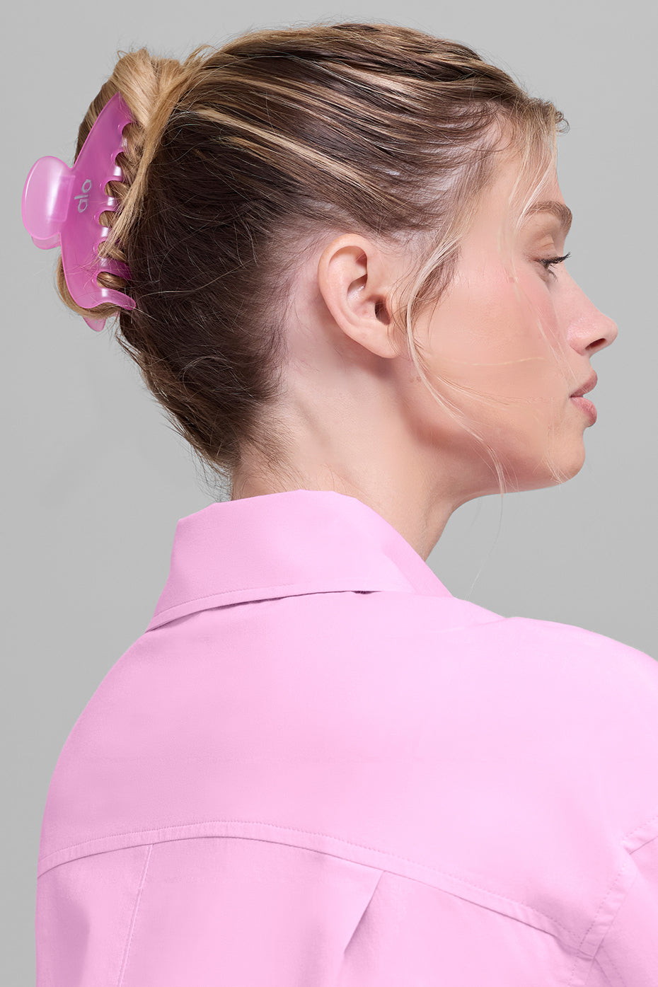 Effortless Claw Clip (2-Pack) - Candy Heart Pink/Bright Red - Image 2