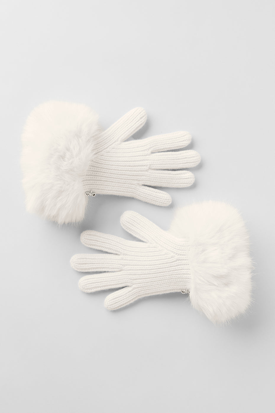 Courchevel Cashmere Gloves - Ivory - Image 2