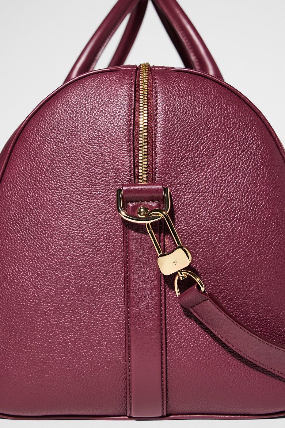 ALO Voyage Duffle - Bordeaux Leather - Image 6