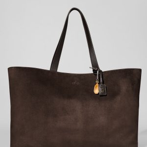 ALO Tranquility Tote - Espresso Suede