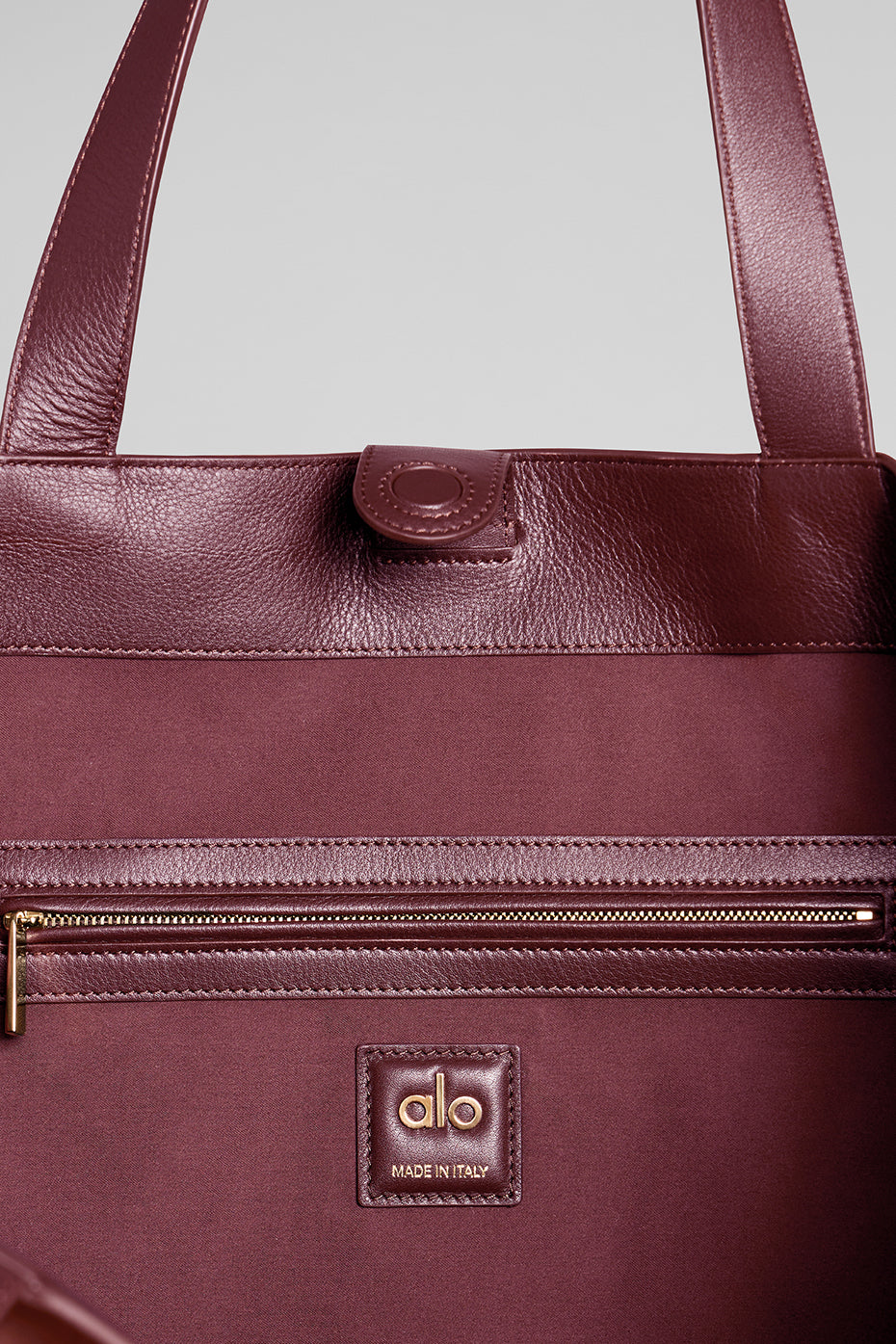 ALO Tranquility Tote - Bordeaux Suede - Image 6