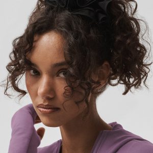 Mesh Sweet Nothing Oversize Scrunchie - Black