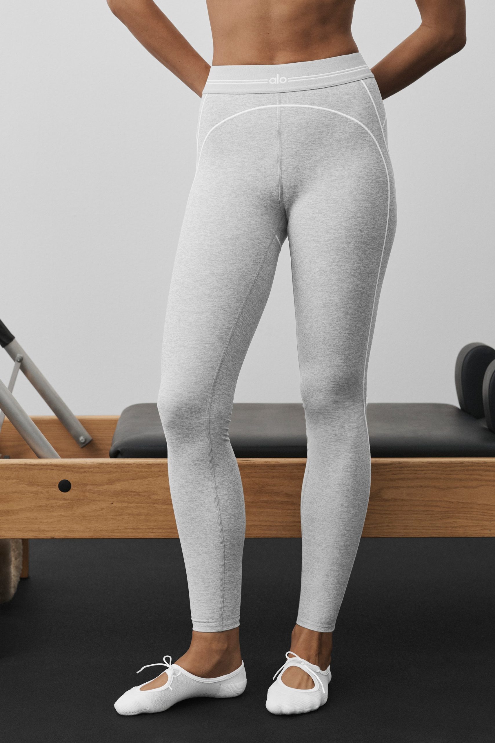 Ballet Grip Sock - White - Image 2
