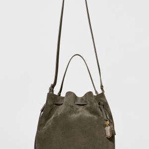 ALO Balance Bucket - Olive Tree Suede