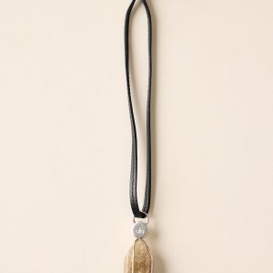 ALO Intention Crystal - Smoky Quartz/Chrome