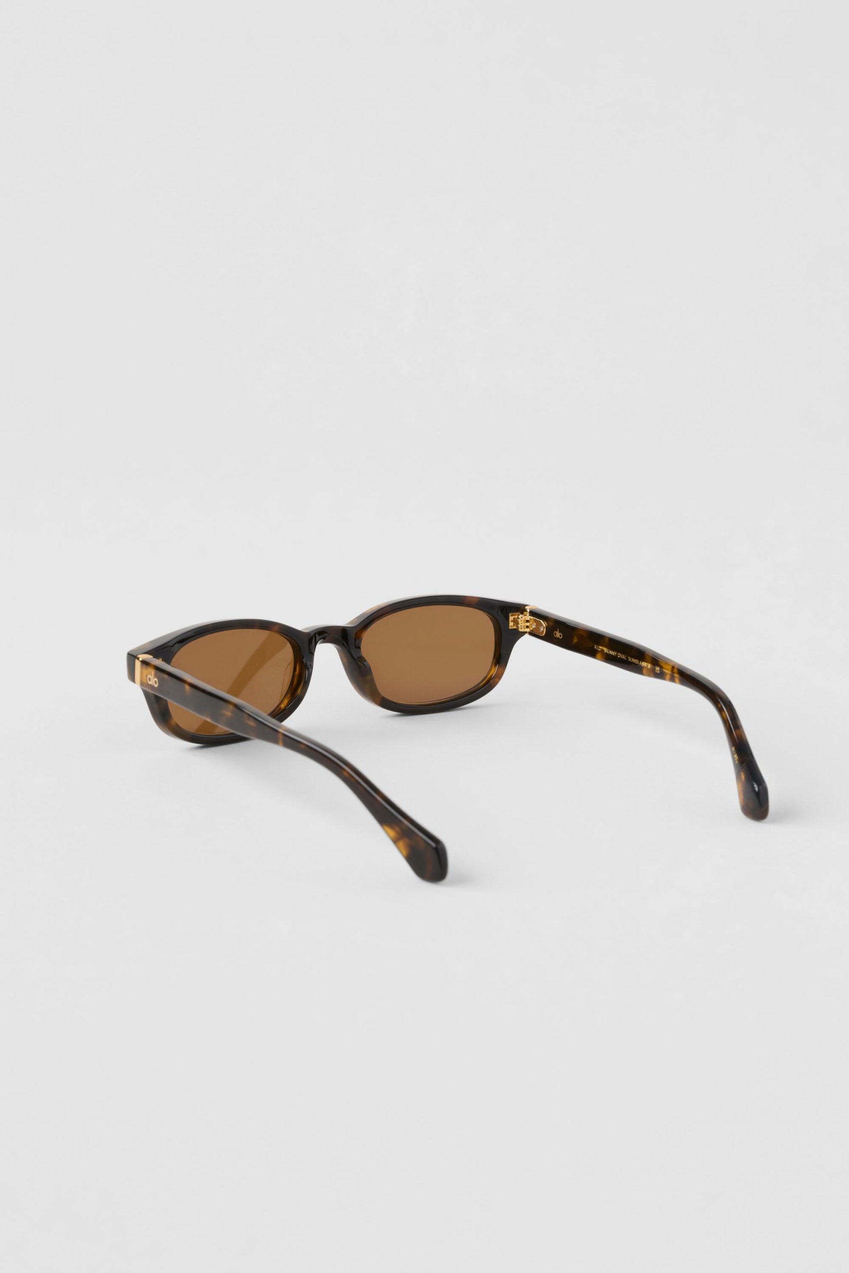 ALO Skinny Oval Sunglasses - Tortoise - Image 2
