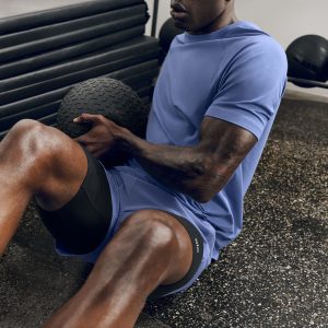 ALO Vapor Crewneck Short Sleeve - Provence Blue