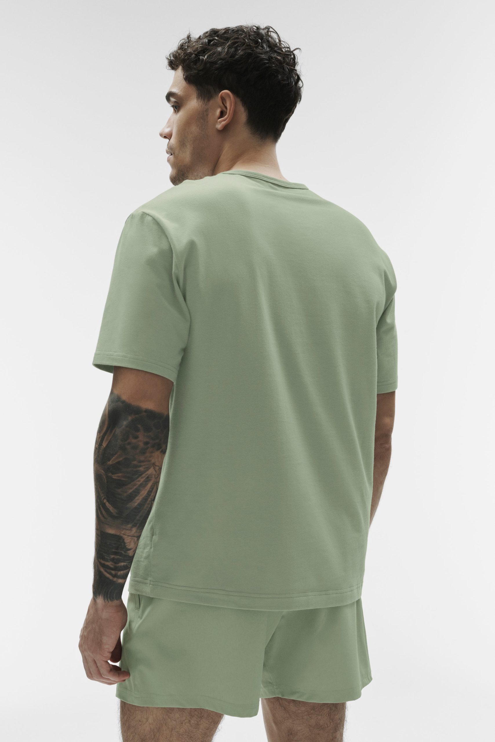 Street Essential Tee - Dune Grass - Image 3