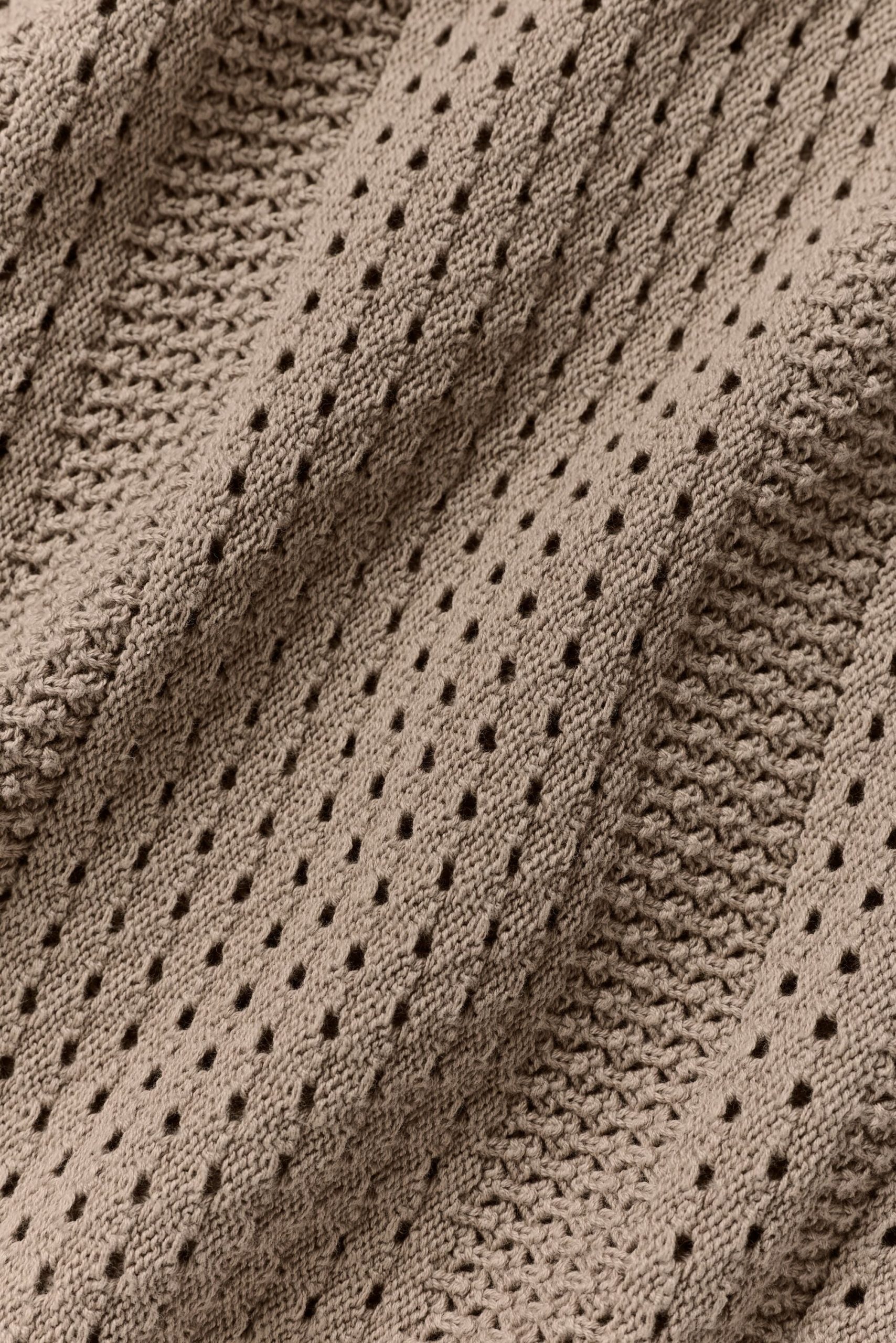 Coastline Knit Short Sleeve Polo - Gravel - Image 6
