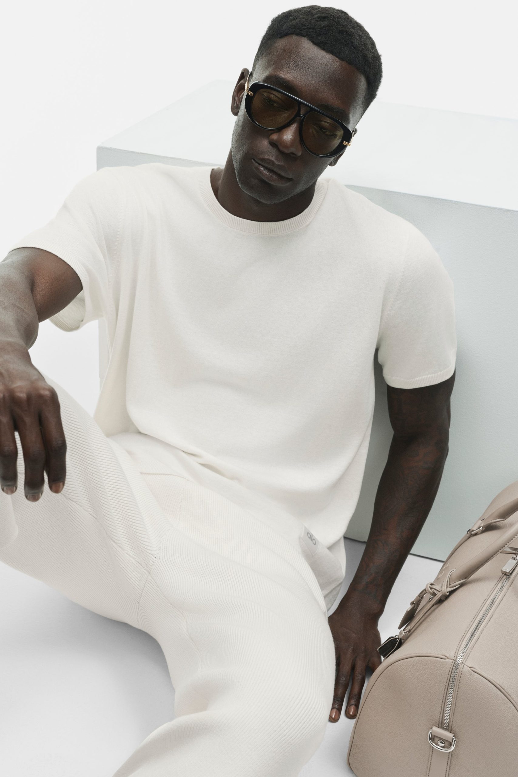 Cotton Cashmere Ever Soft Short Sleeve Crew - Ivory - Image 5