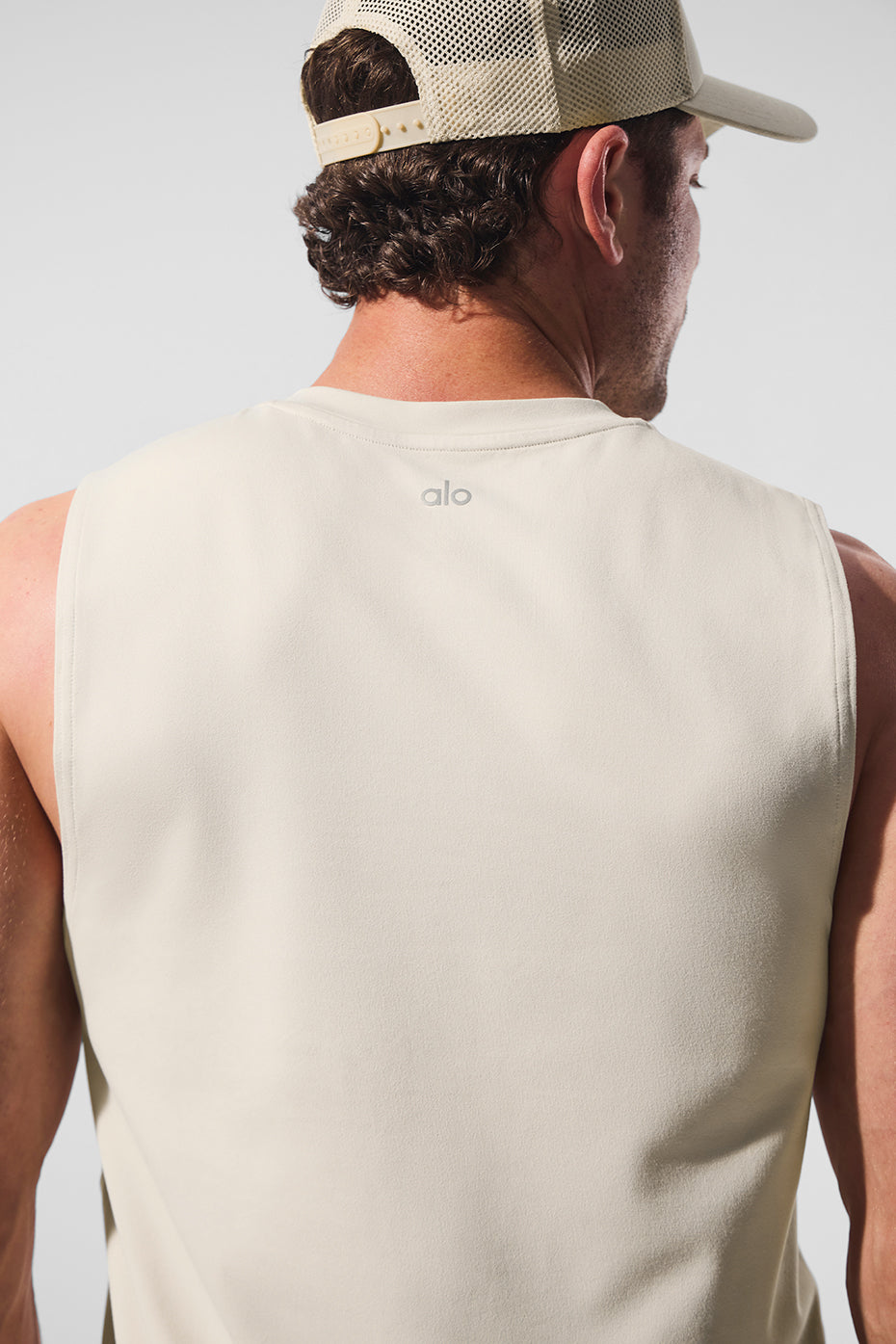 Conquer Muscle Tank - Bone - Image 4