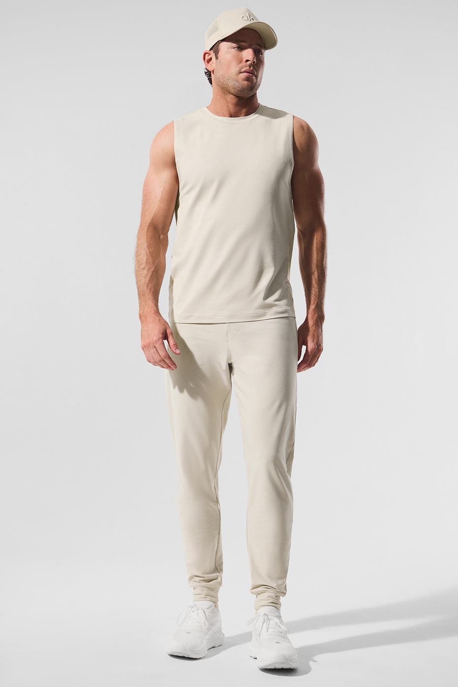 Conquer Muscle Tank - Bone - Image 5