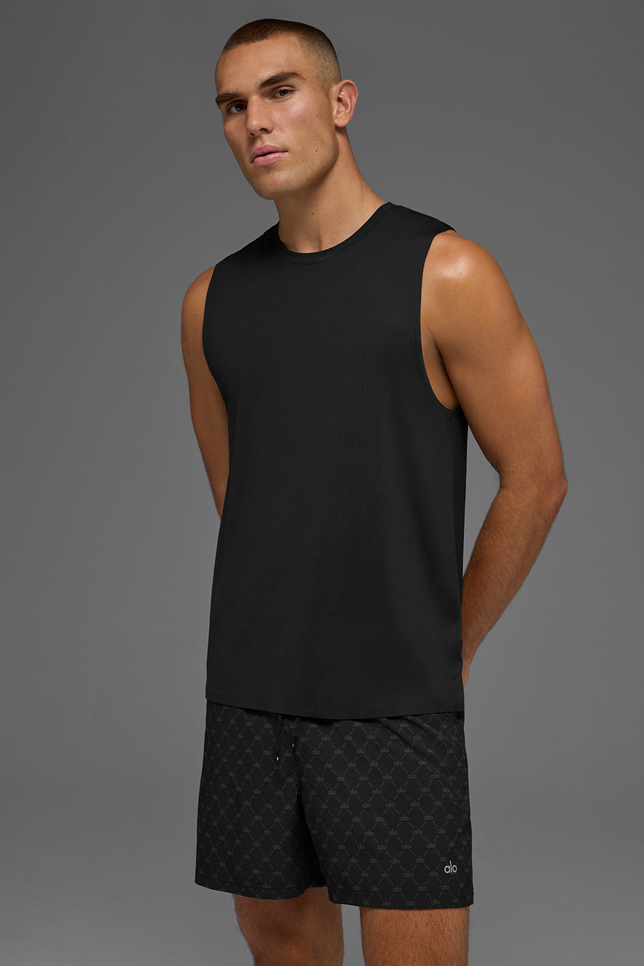 Idol Muscle Tank - Black - Image 3