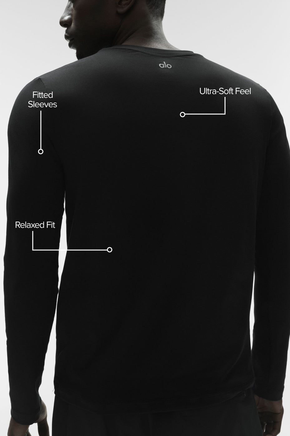 Conquer Reform Crewneck Long Sleeve - Black - Image 2