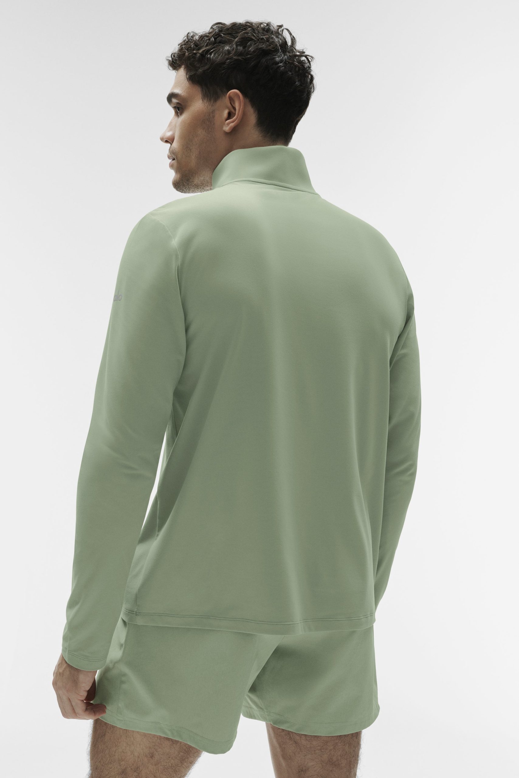 Conquer 1/4 Zip Reform Long Sleeve - Dune Grass - Image 4