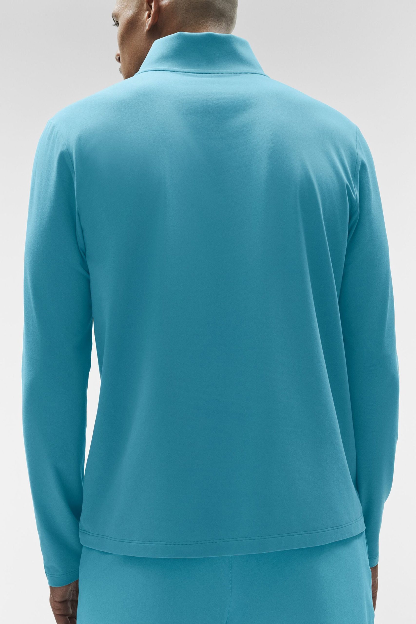 Conquer 1/4 Zip Reform Long Sleeve - Blue Breeze - Image 2