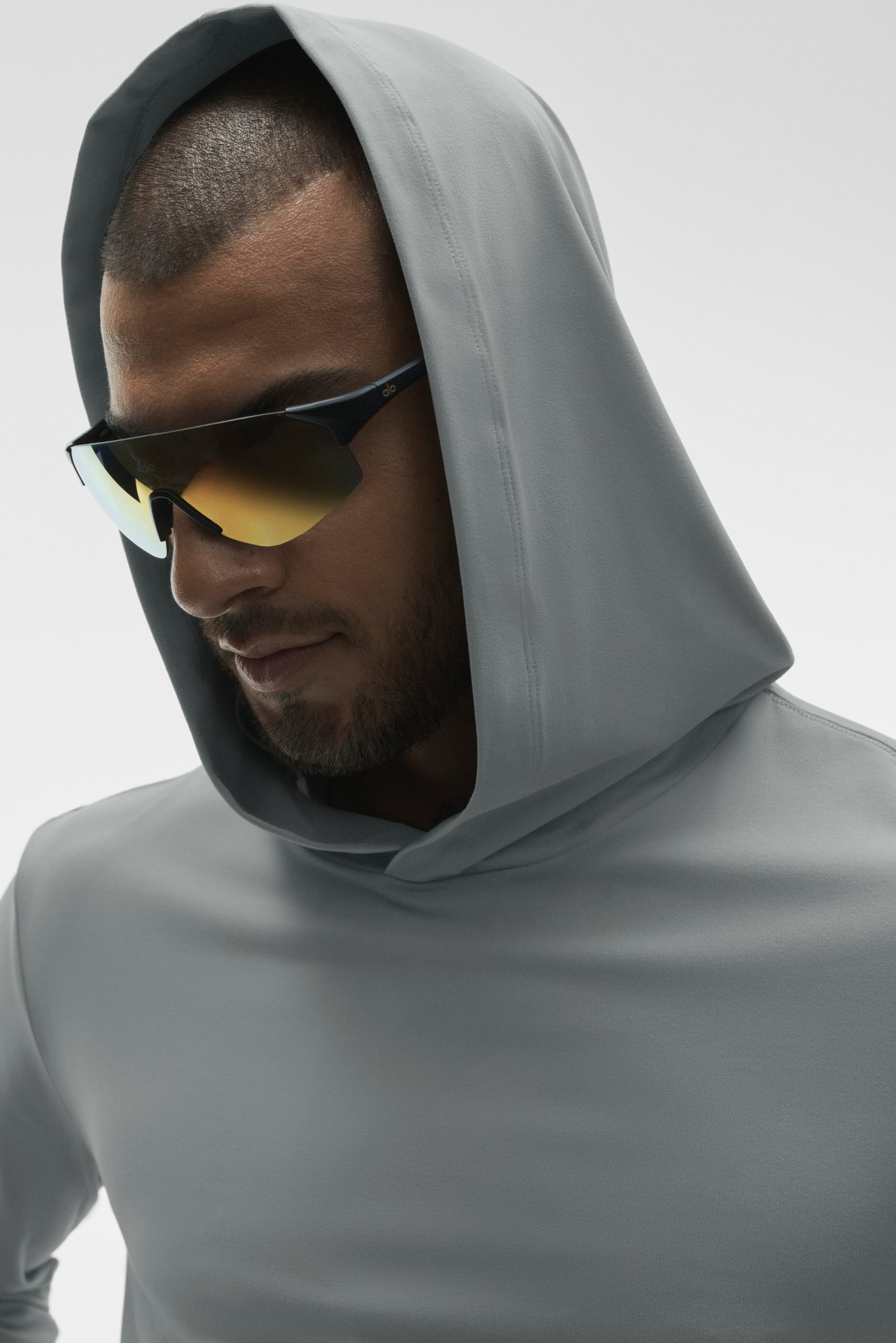 Conquer Reform Long Sleeve With Hood - Monument - Image 3
