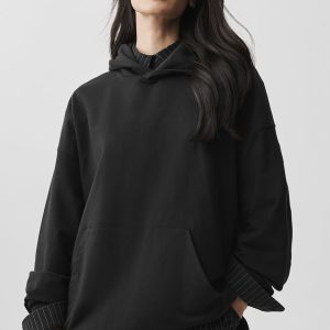 Double Take Hoodie - Black