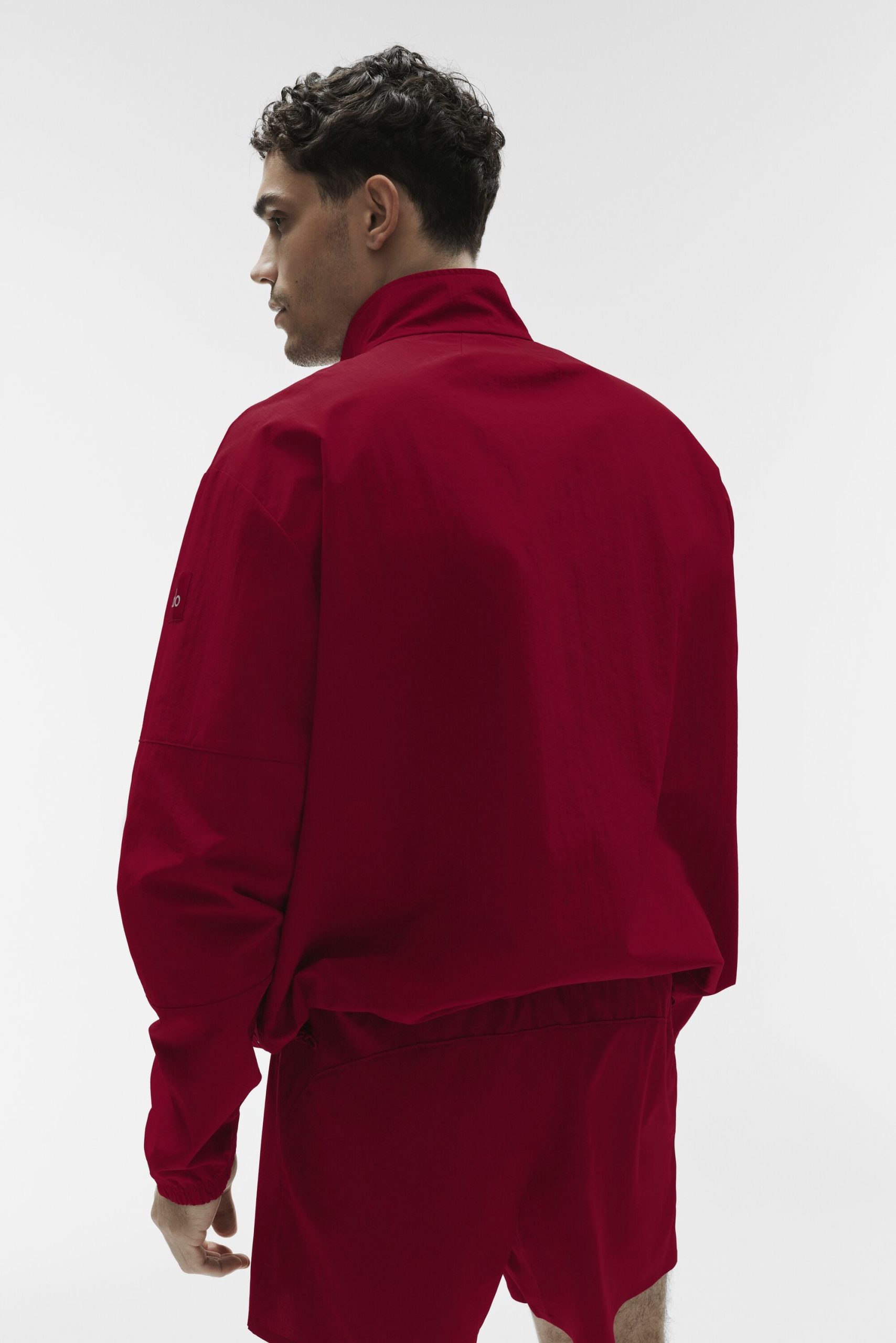 Light Weight Takeaway Track Pullover - Garnet - Image 2