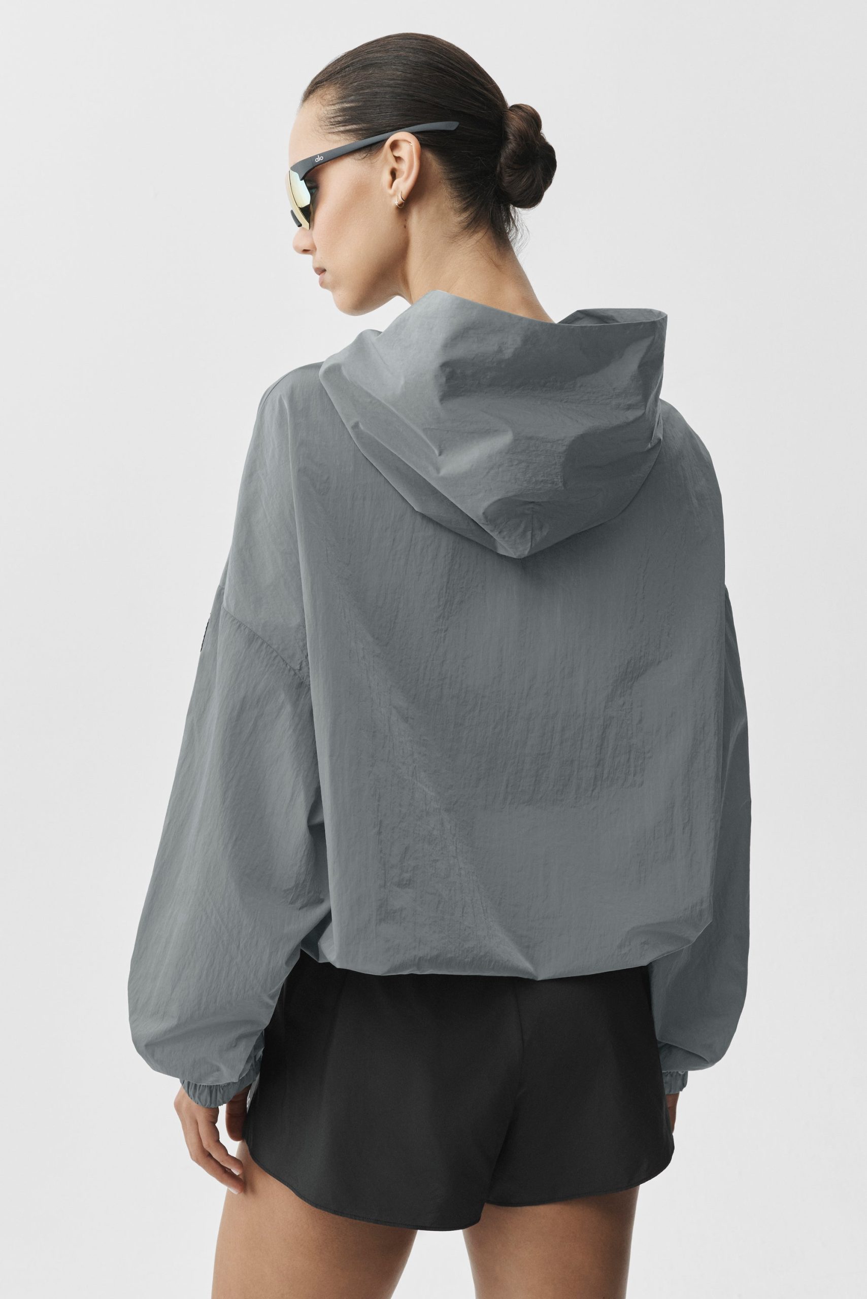 Axis Hooded Pullover - Monument - Image 2