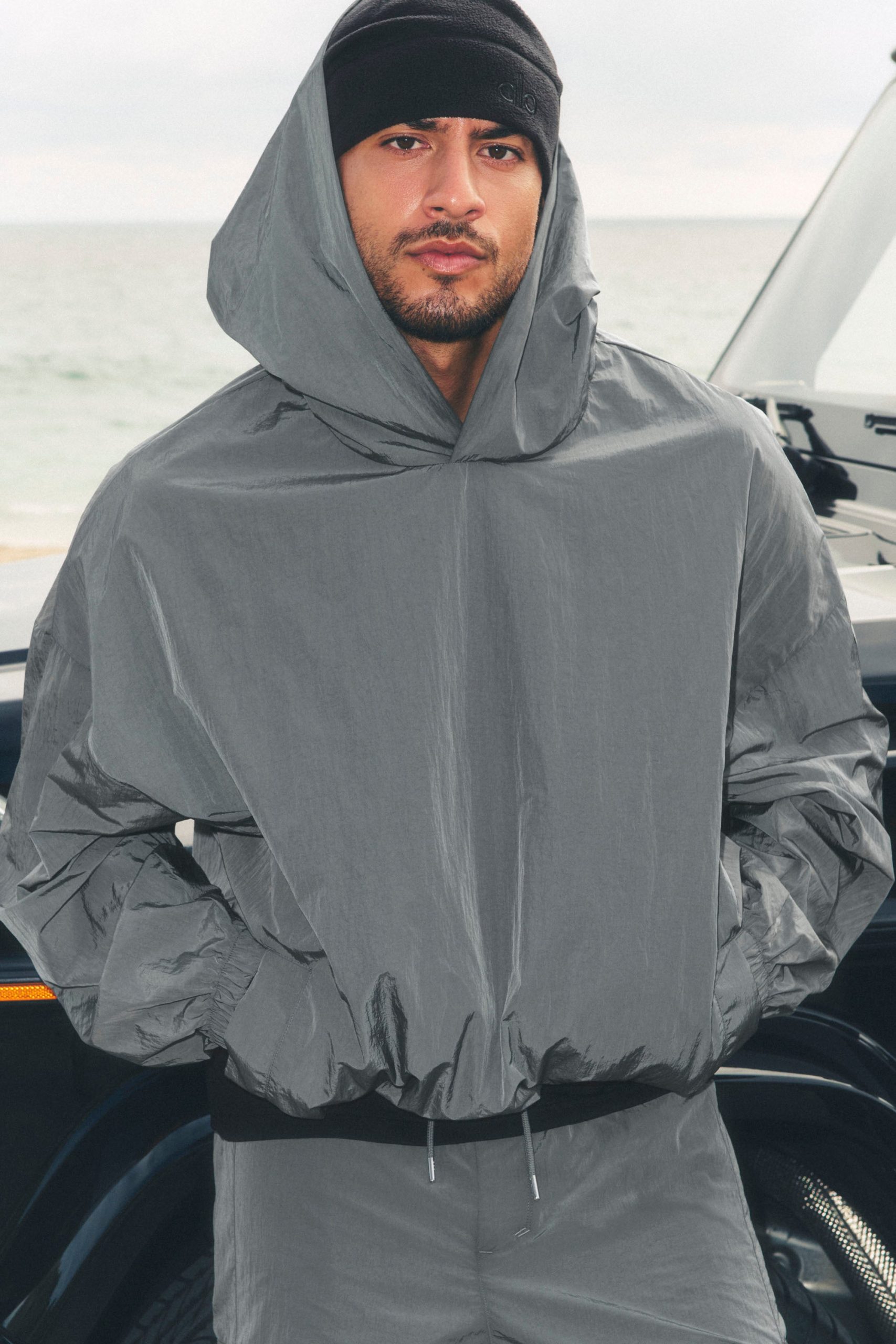 Axis Hooded Pullover - Monument