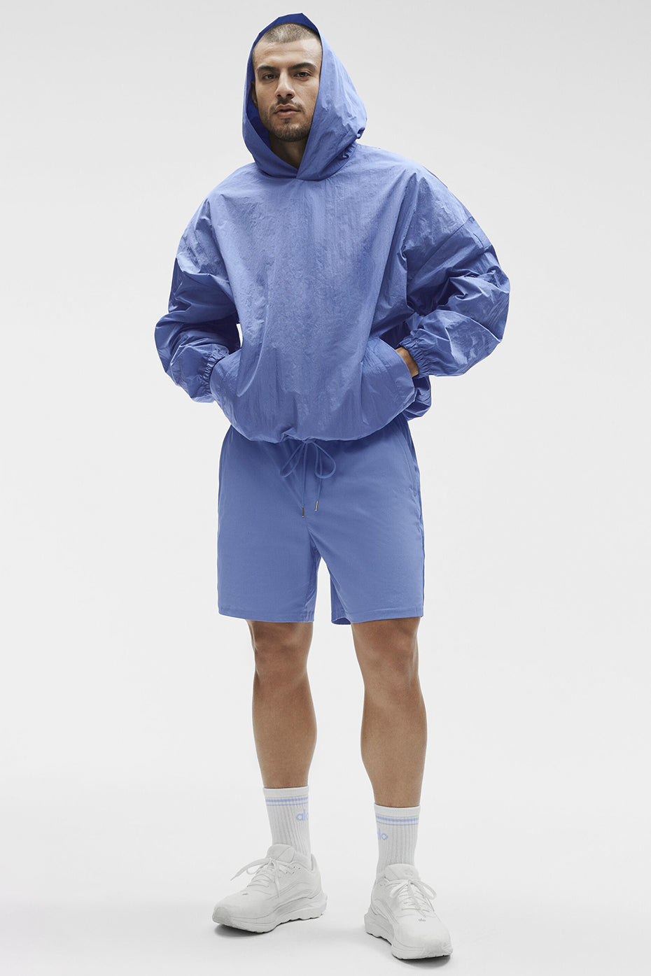 Axis Hooded Pullover - Provence Blue - Image 6