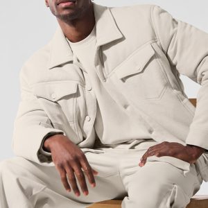 Ease Trucker Jacket - Bone
