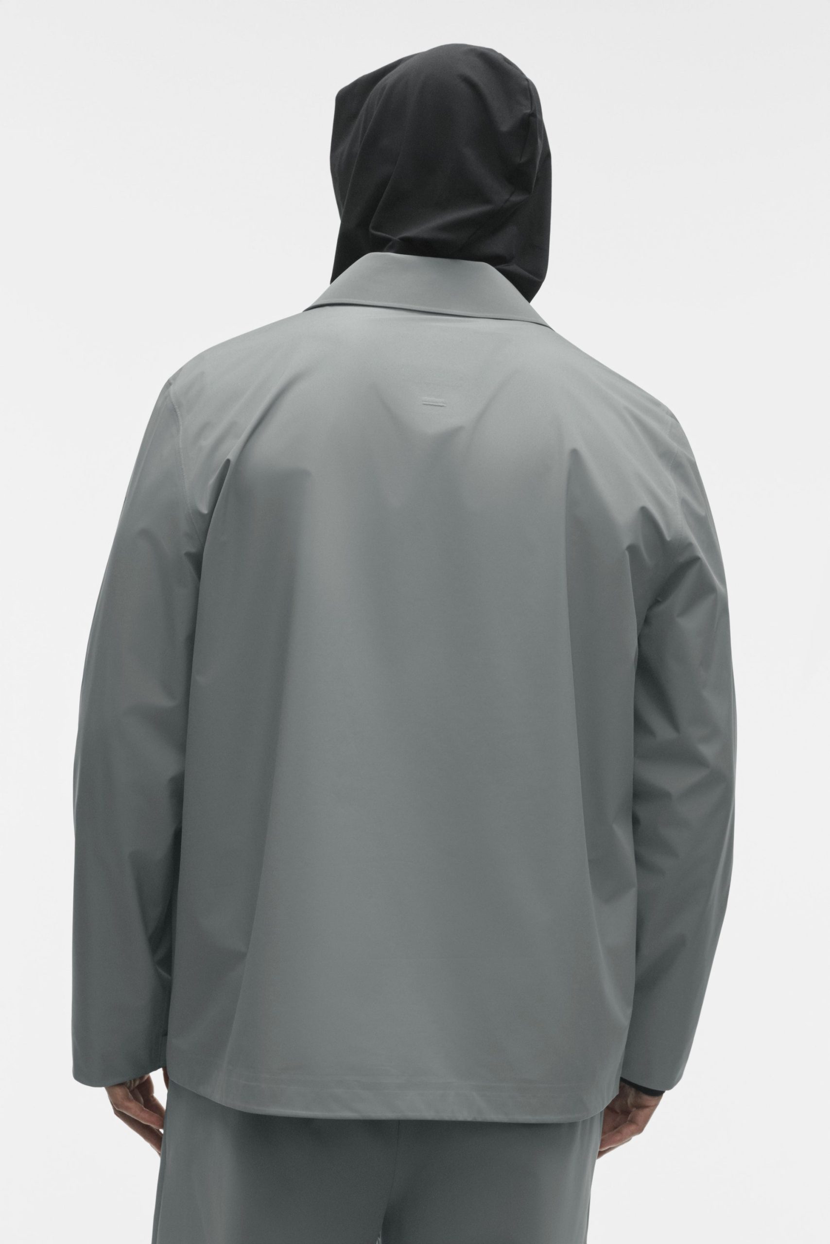 Alpha Shell Overshirt - Monument - Image 4