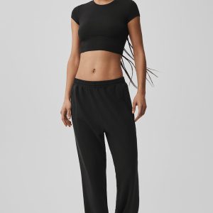 Double Take Straight Leg Pant - Black