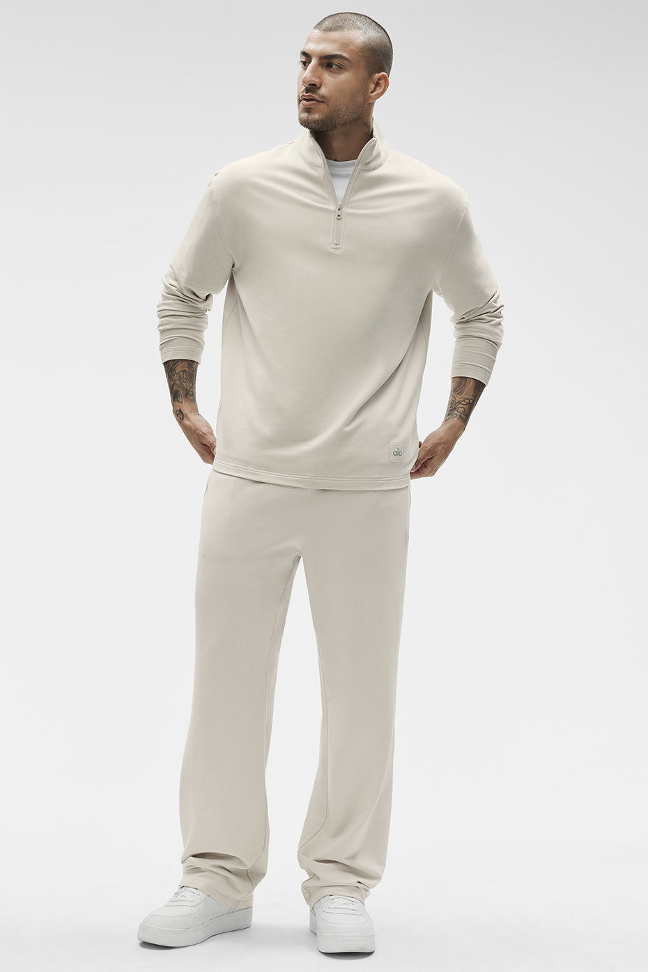 Double Take Straight Leg Pant - Bone - Image 4