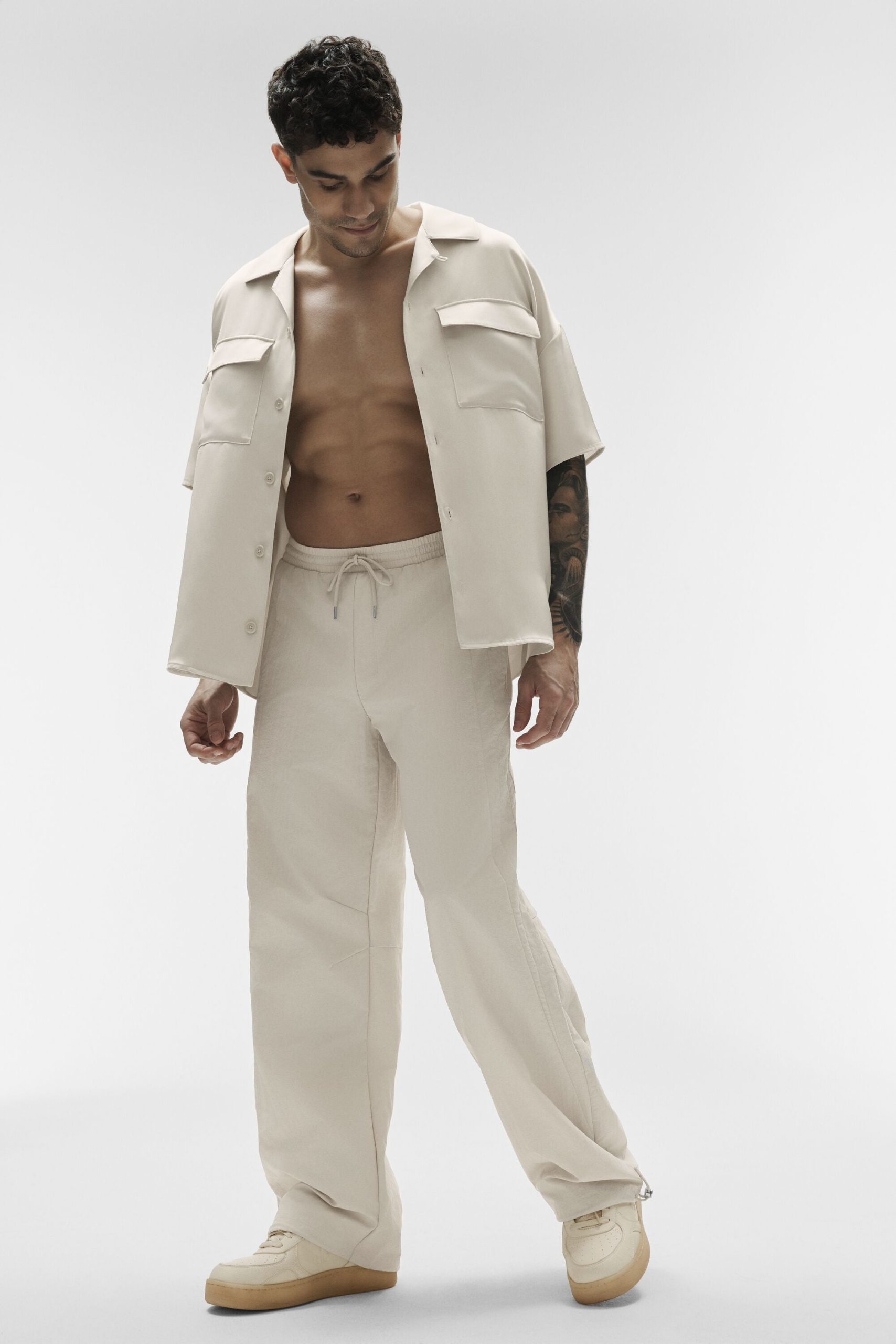 Takeaway Track Straight Leg Pant - Bone - Image 5