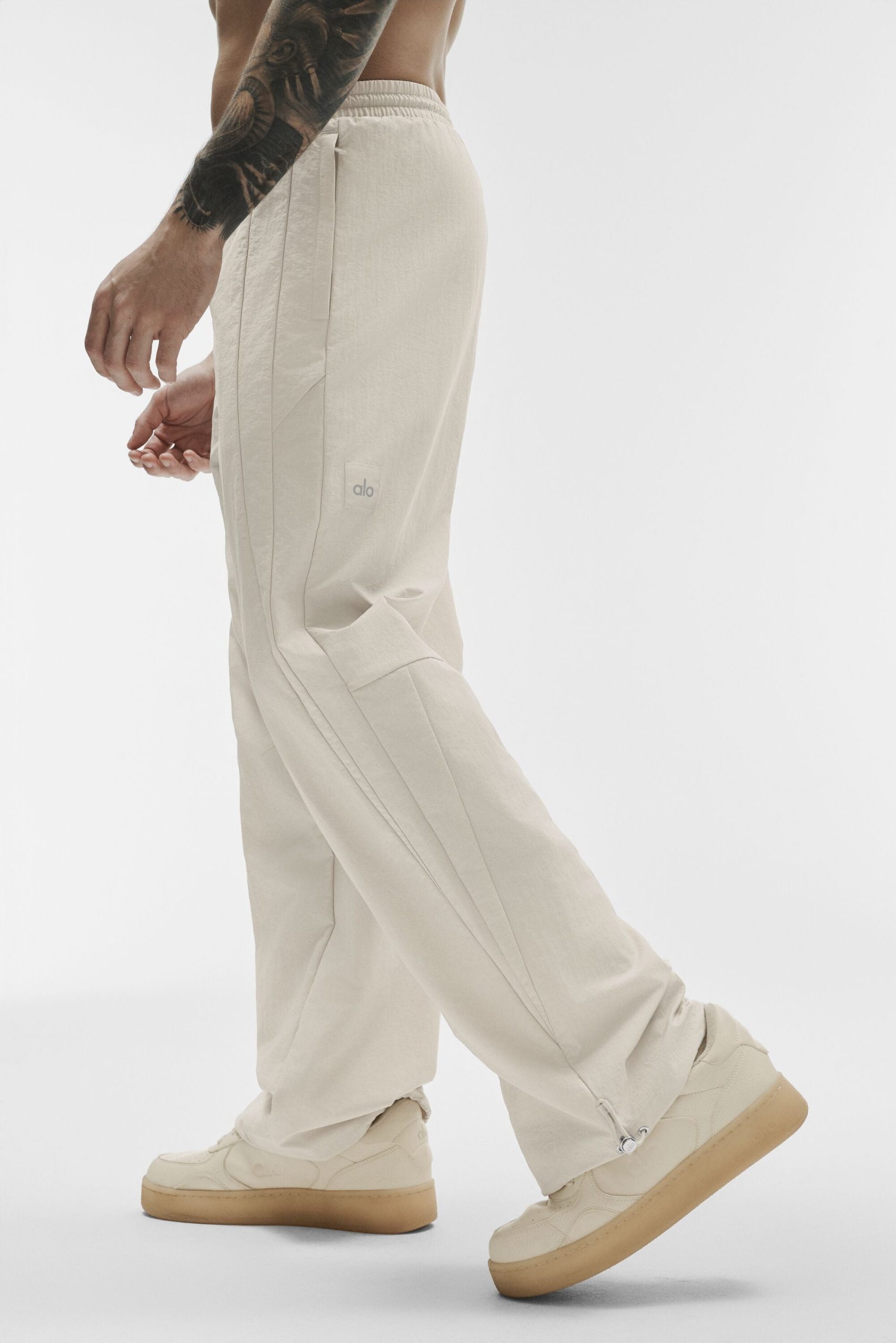 Takeaway Track Straight Leg Pant - Bone - Image 4