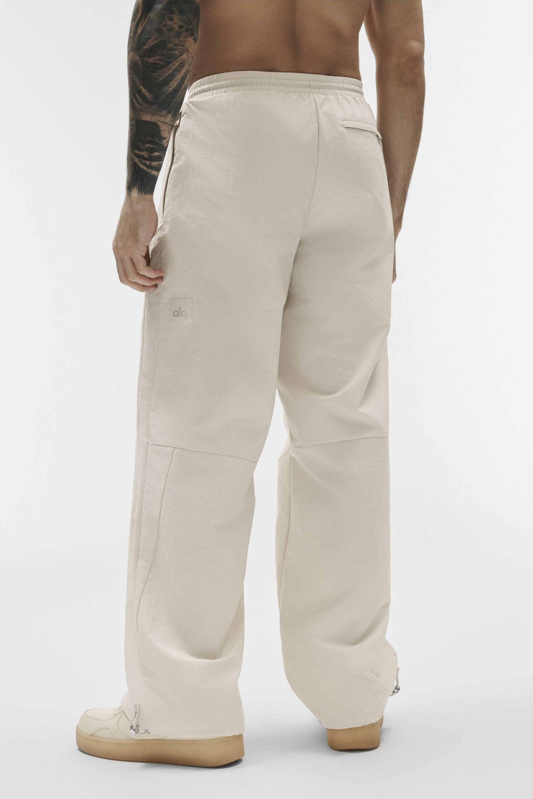 Takeaway Track Straight Leg Pant - Bone - Image 3