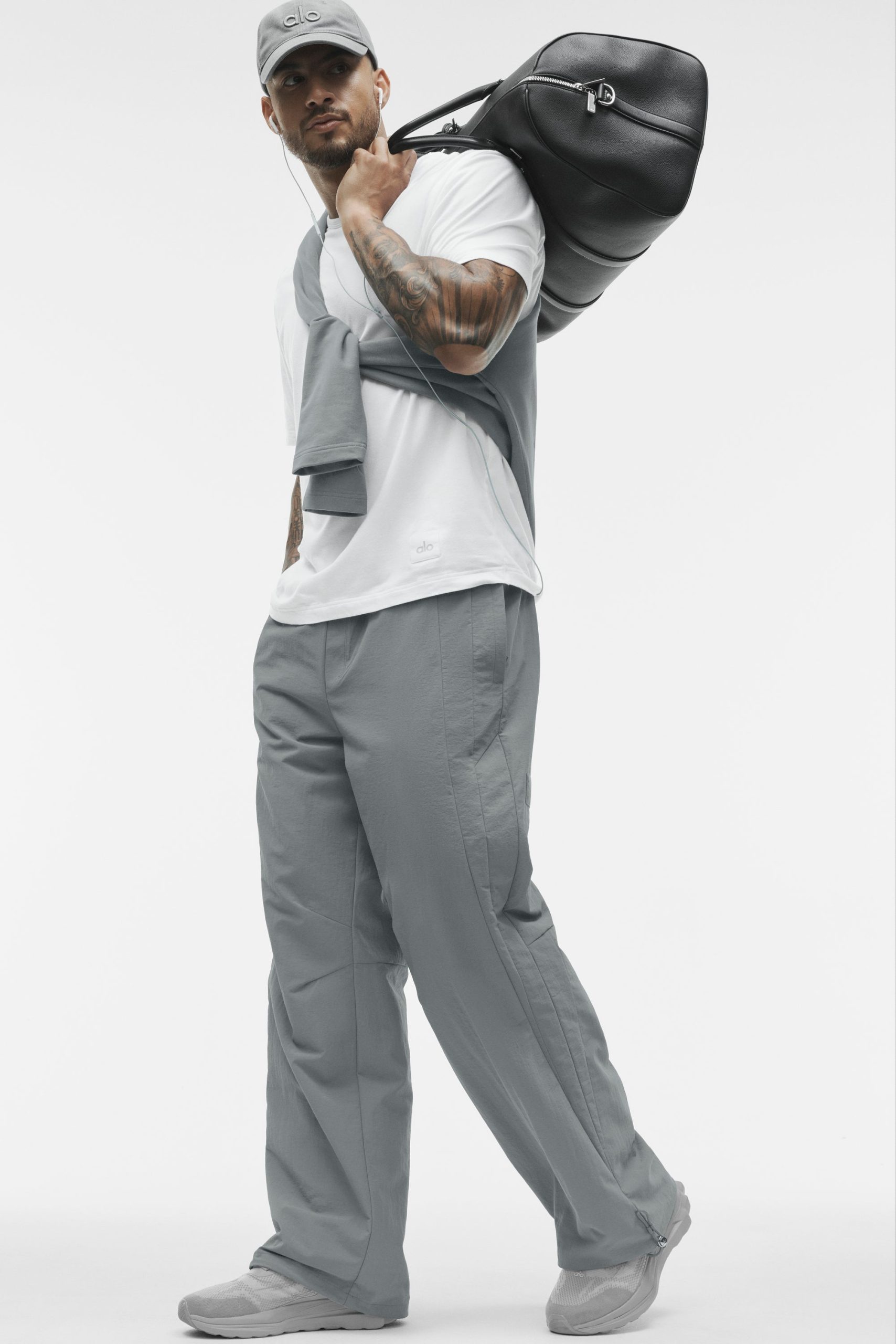 Takeaway Track Straight Leg Pant - Monument - Image 5