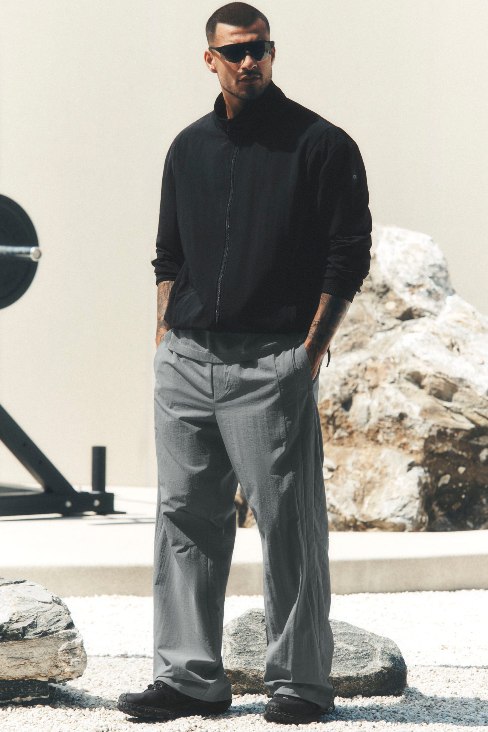 Takeaway Track Straight Leg Pant - Monument