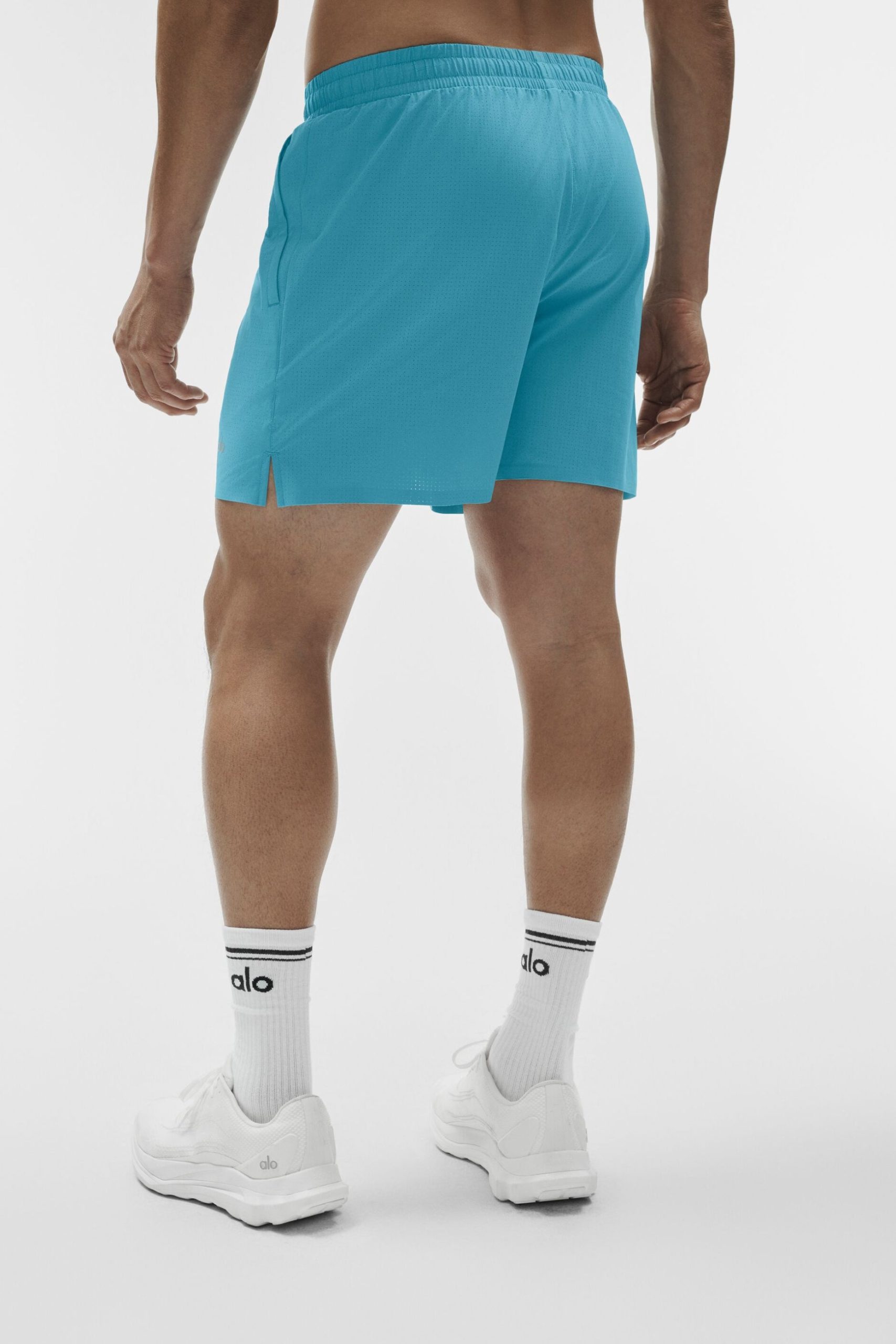 5 Traction Running Short - Blue Breeze - Image 4
