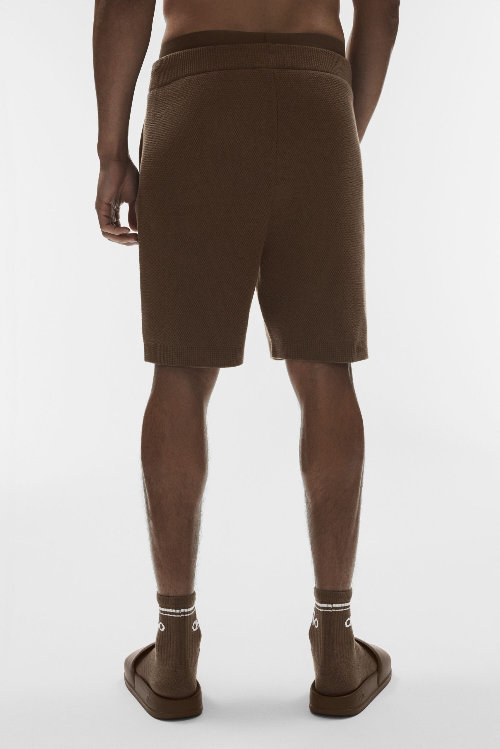 7 Sports Club Sweater Knit Short - Espresso - Image 4
