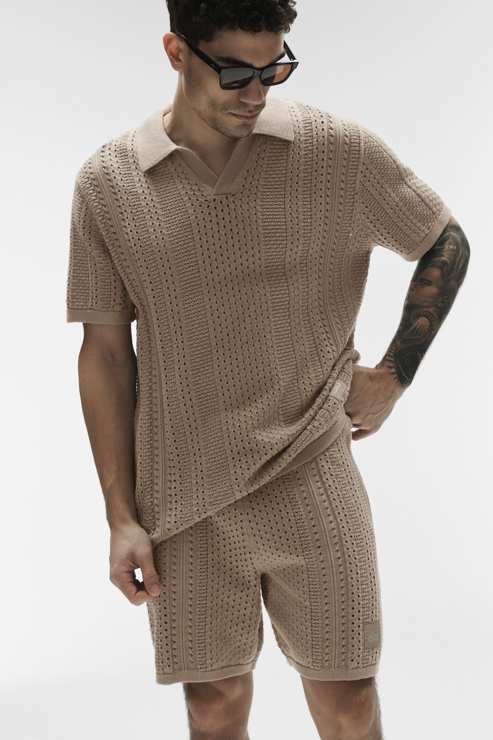 7 Coastline Knit Short - Gravel - Image 5