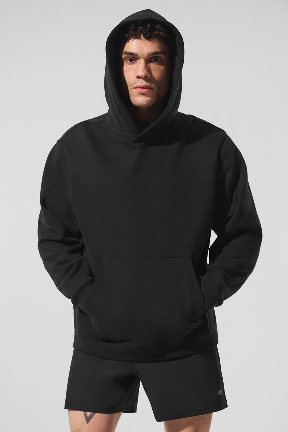 Renown Heavy Weight Hoodie - Black - Image 2