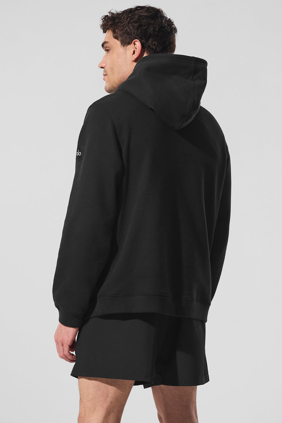 Renown Heavy Weight Hoodie - Black - Image 3