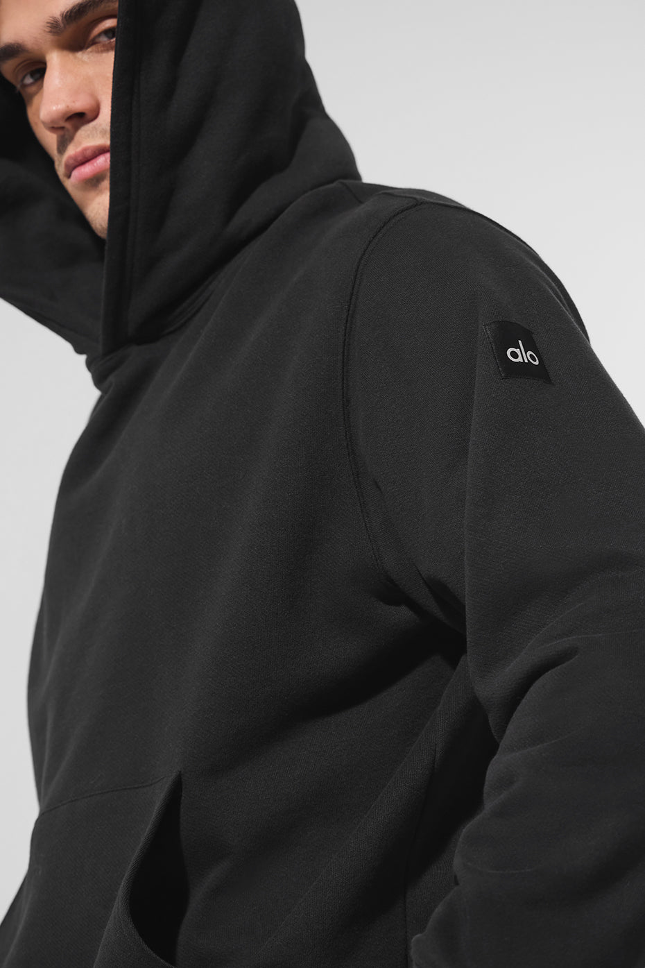 Renown Heavy Weight Hoodie - Black - Image 4