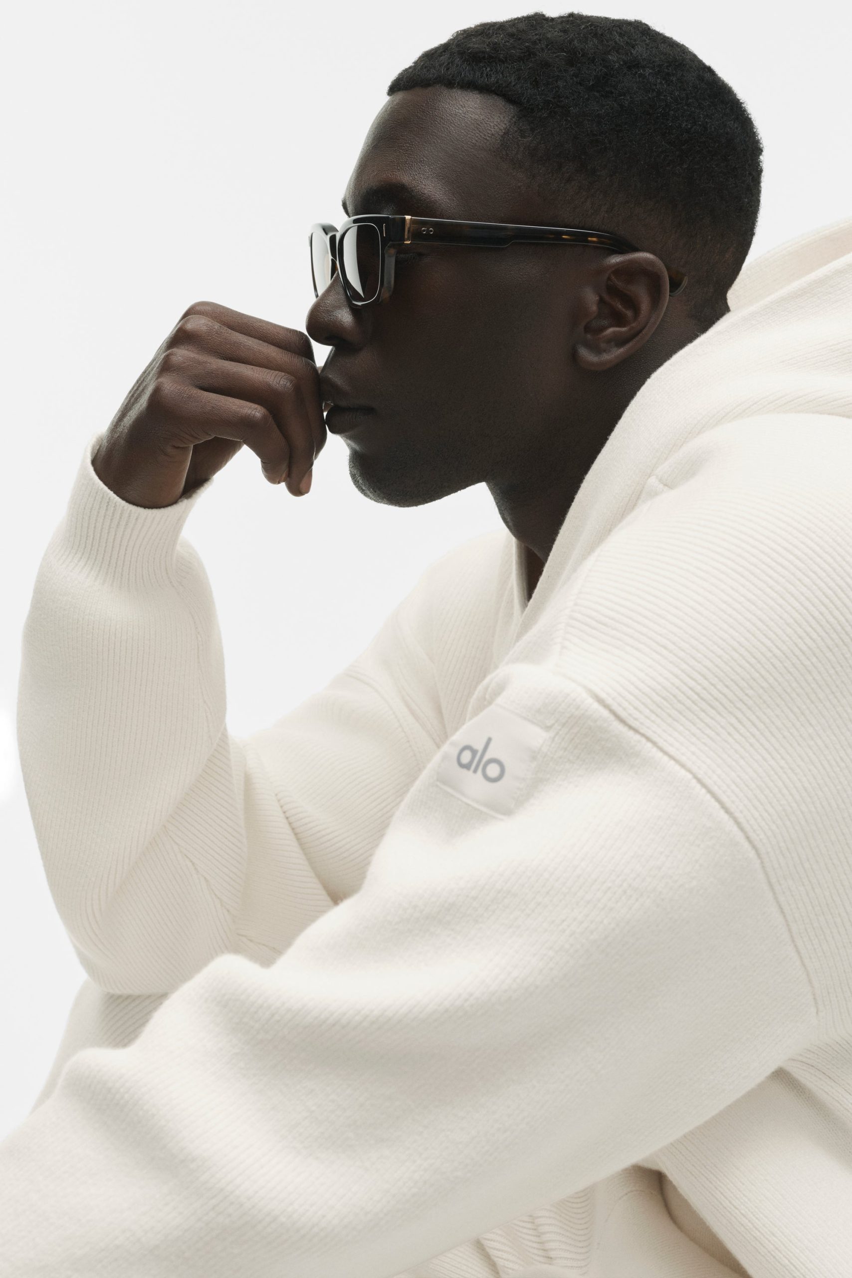 Scholar Hooded Sweater - Ivory - Image 4
