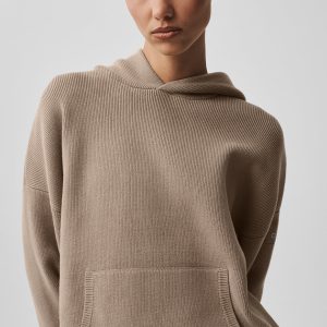 Scholar Hooded Sweater - Gravel