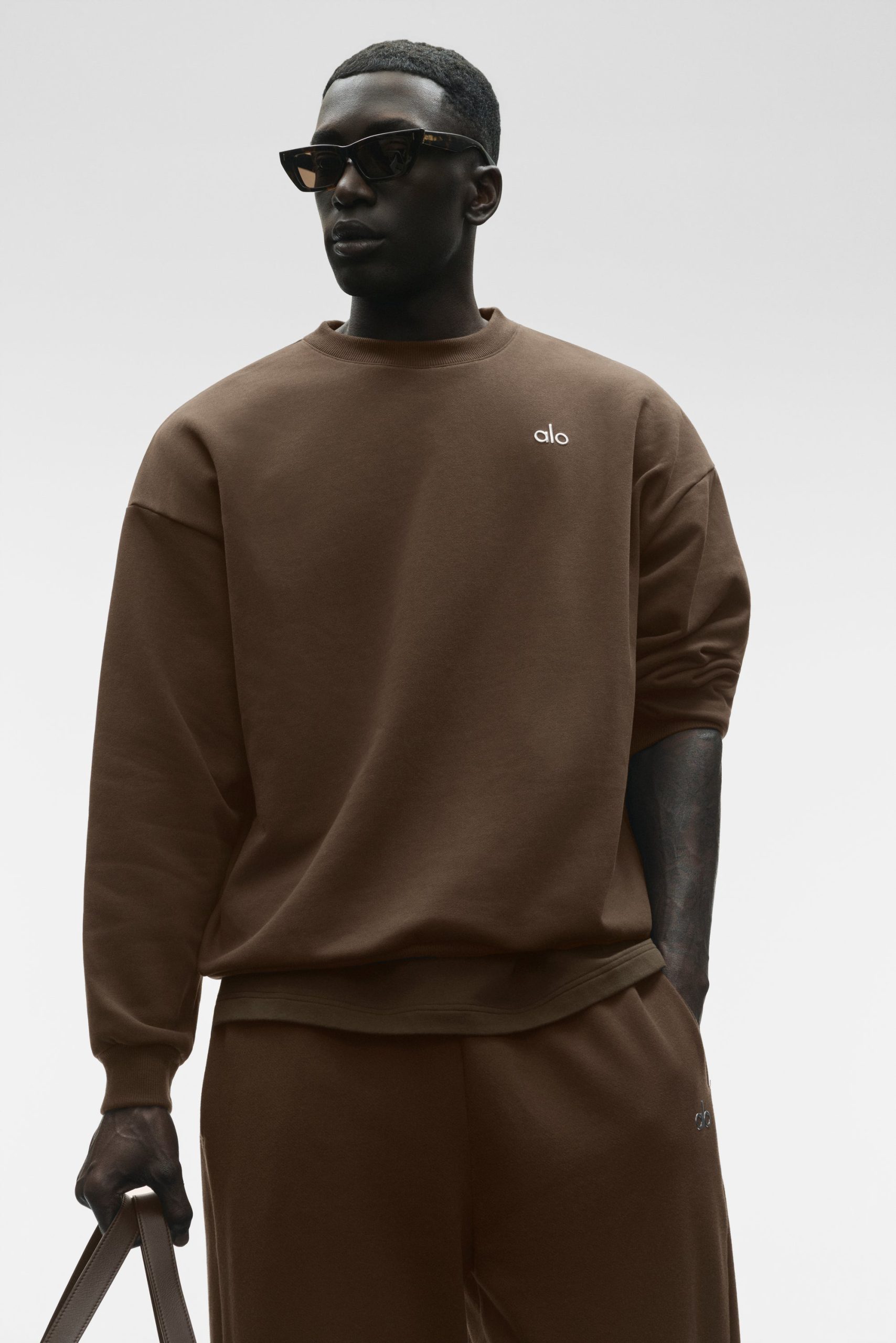 Accolade Crew Neck Pullover - Espresso - Image 3